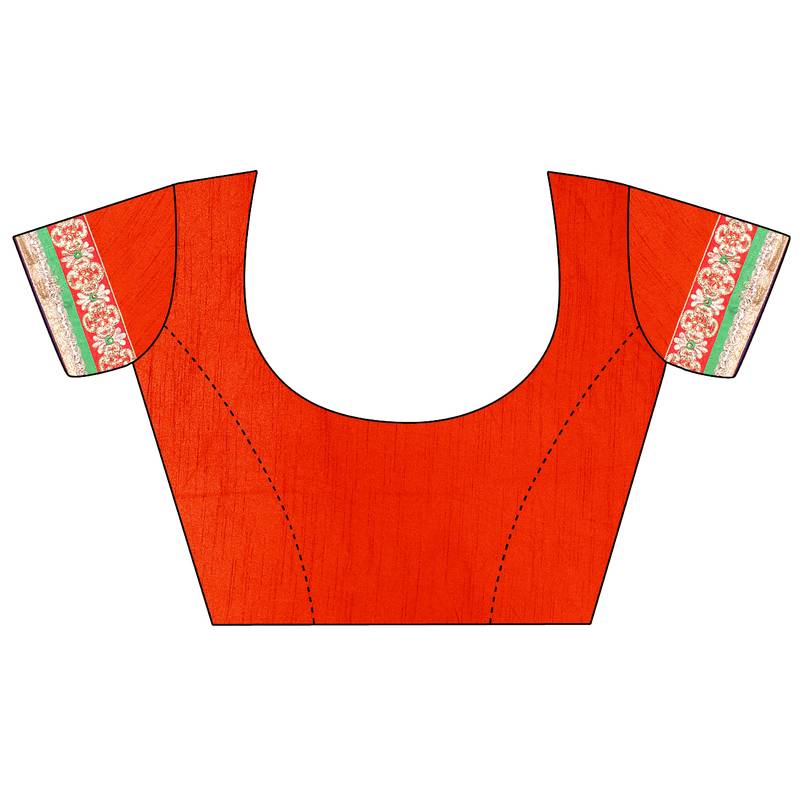 Green Colour Pure Georgette Designer Saree with unstitched blouse