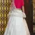White embroidered cotton semi stitched Bridal lehenga