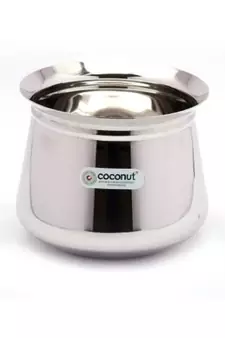 - Cookware/Temple Handi - Set of 3 - Capacity - 600/750 & 1500 ML - Diameter - 4.25, 5 & 5.5 Inches