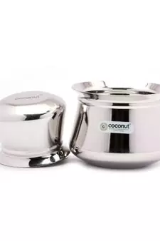 - Cookware/Temple Handi - Set of 3 - Capacity - 600/750 & 1500 ML - Diameter - 4.25, 5 & 5.5 Inches