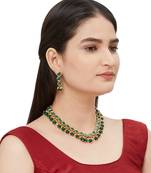Green Kundan Necklace Sets