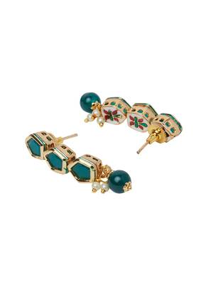 Green Kundan Necklace Sets 2