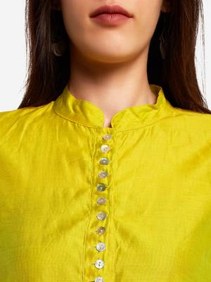 Lime Green kurta with Trouser. 5