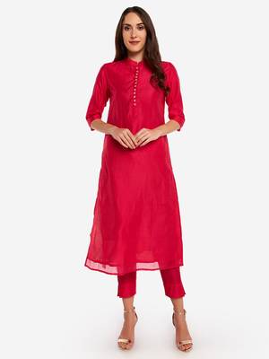 Pink kurta with Trouser. 2