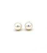 White stone studs