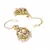 Gold Kundan Earrings