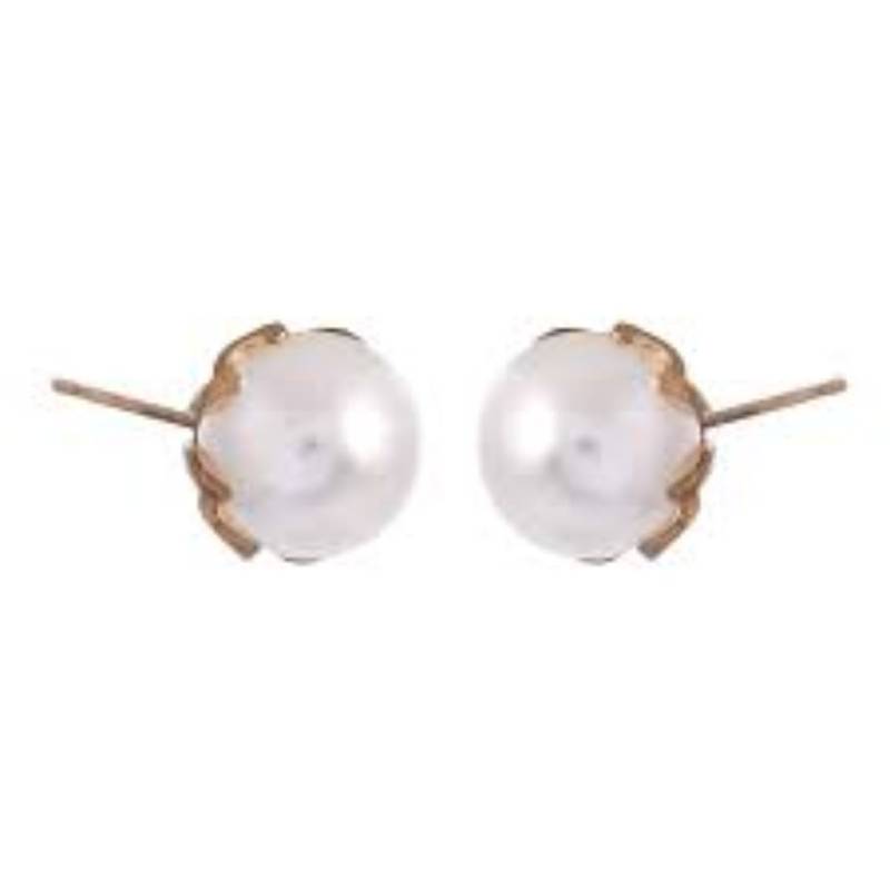 White stone studs