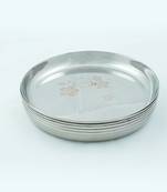 Kitchen Krafts 6pcs Laser Touch Apple Quarter Plate 9"