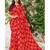 pink printed georgette saree with blouse