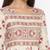 White Women's Rayon Printed Long Anarkali Flared Dress