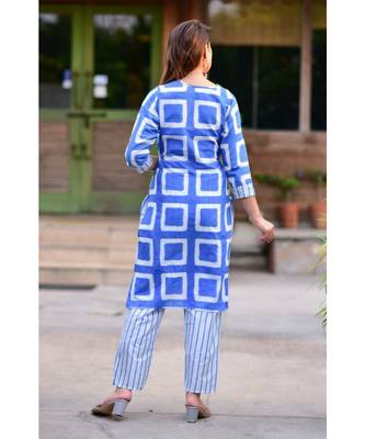 Women's Rayon Kurti  with pant have gotta work 2