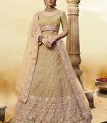 Pastel Net Bridal Lehengas