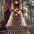 Dark Maroon Velvet Bridal Lehengas