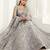 Grey Net Bridal Lehengas