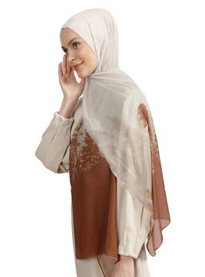 Women's Occasion Wear Bsy Magic Fabric Printed Scarf Hijab 1