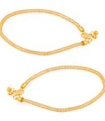 Gold anklets