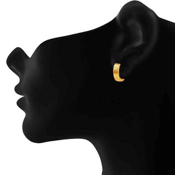 Gold earrings 2
