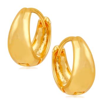 Gold earrings 1