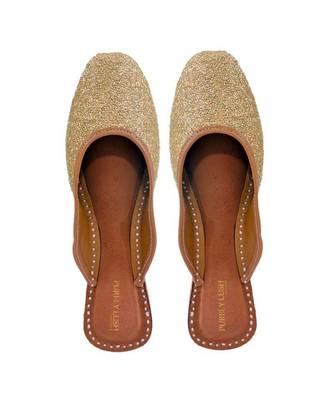 Glittery Half Jutti 1