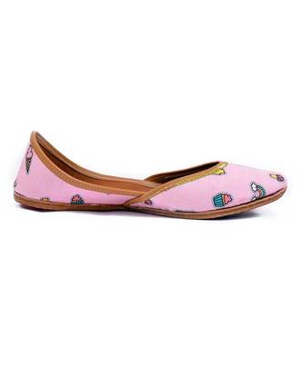 Rainbow Printed Jutti 2