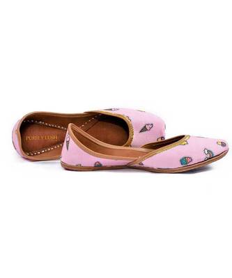 Rainbow Printed Jutti 4