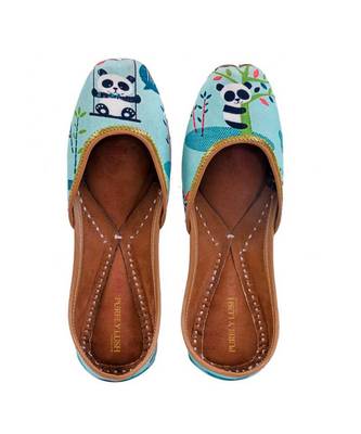 Panda Love Printed Jutti 1