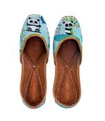 Panda Love Printed Jutti