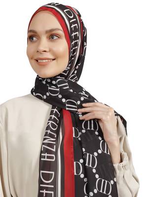 Women's Bsy Magic Fabric Daily Wear Printed Hijab Scarf Dupatta 1