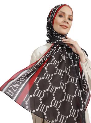 Women's Bsy Magic Fabric Daily Wear Printed Hijab Scarf Dupatta 2