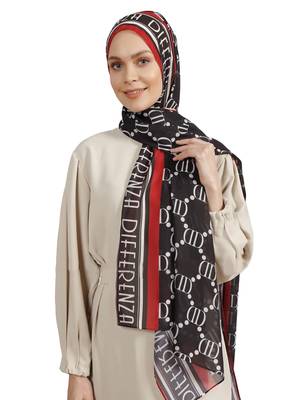 Women's Bsy Magic Fabric Daily Wear Printed Hijab Scarf Dupatta 3