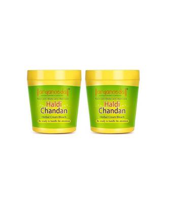 Aryanveda Herbals Haldi Chandan Bleach Cream 250gm (Pack of 2) 1