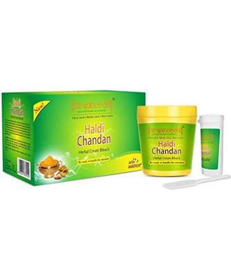 Aryanveda Herbals Haldi Chandan Bleach Cream 250gm (Pack of 2) 3