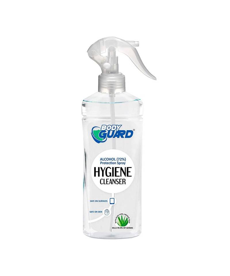 Aryanveda Bodyguard Hygiene Cleanser Alcohol-Based Disinfectant Spray 500 ml