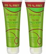 Aryanveda Herbals Tea Tree Face Wash 120ml (Pack of 2)