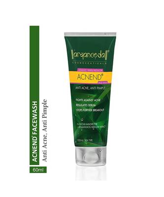 Aryanveda Unisex Anti Acnend Face Wash 60ml (Pack of 2) 2