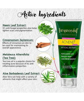 Aryanveda Unisex Anti Acnend Face Wash 60ml (Pack of 2) 3