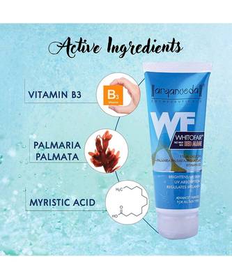 Aryanveda Unisex Brightens Up Skin UV Absorption Regulates Melanin WhitOFair Face Wash 60ml (Pack of 2) 3