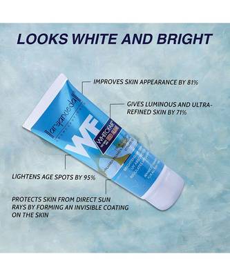 Aryanveda Unisex Brightens Up Skin UV Absorption Regulates Melanin WhitOFair Face Wash 60ml (Pack of 2) 5