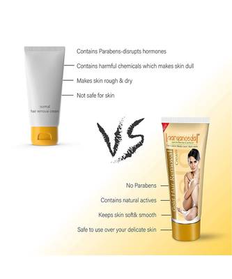Aryanveda Gold Hair Removal Cream 40 Gm (Pack of 4) 4