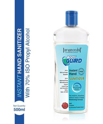 Aryanveda Herbals Bodyguard  Disinfectant Gel 500 ml Each (Pack of 2) 1