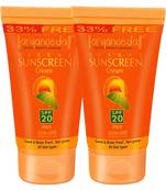 Aryanveda Herbals Sun Protective SPF 20 PA+ 67 gm (Pack of 2)