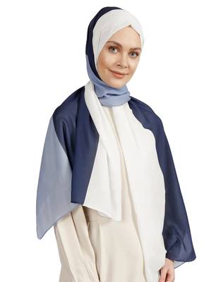 Women's Bsy Magic Fabric Occasion Wear Printed Hijab Scarf 1