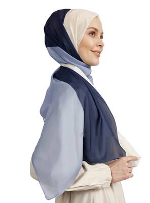 Women's Islamic Wear Bsy Magic Fabric Modest Wear Printed Hijab Scarf 3