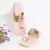 Rose Gold Kolapuri with Baby Pink Sole