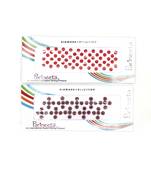 Maroon Round Glittered Forehead Bindis for Women(Pack Of 2)