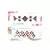 Maroon Square & Multicolor Round Velvet Bindi  For Women ( Pack Of 2)