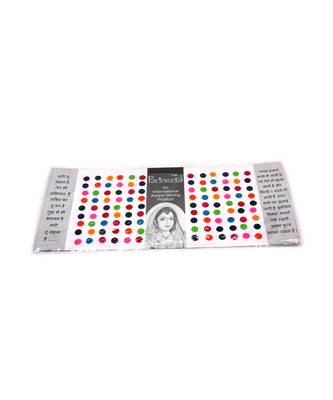 Multicolor Indian Style Plain Kumkum Bindi Stickers 2