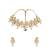 Traditional Earring & Necklace Set With Kundan, Enemaling &  Pearls