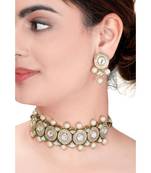 Traditional Choker Set With Kundan &   Pearl