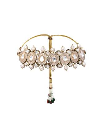 Traditional Choker Set With Kundan &   Pearl 3